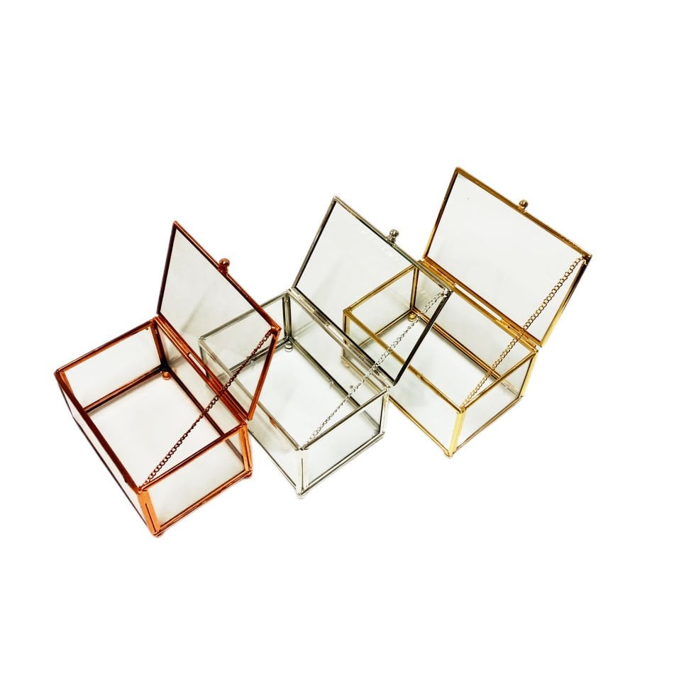 CAM KUTU KAPAKLI 15x10