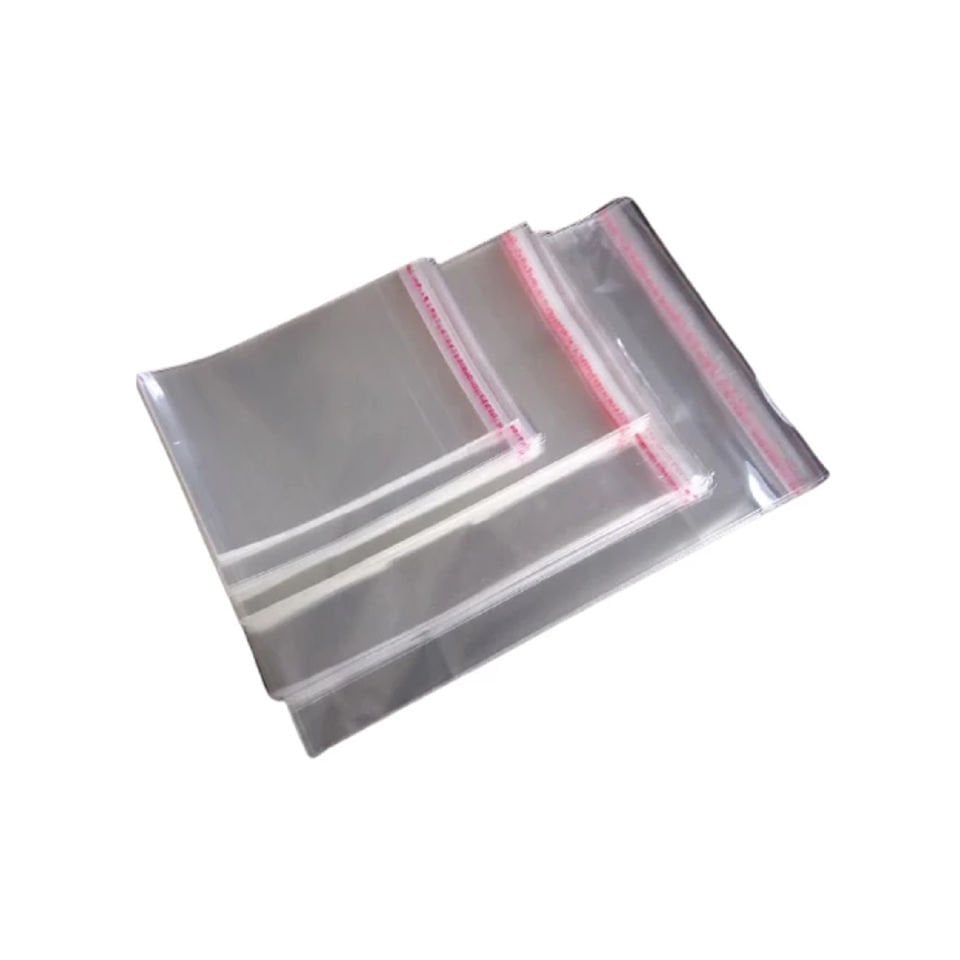 JELATİN BANTLI TORBA ŞEFFAF POŞET 6*12cm (100 Adet)