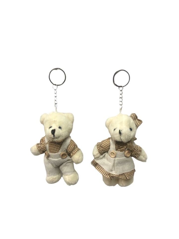 PELUŞ AYI KIYAFETLİ AYI 12cm
