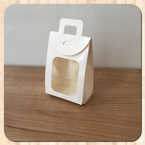 7.5x10.5x4.5 PENCERELİ BEYAZ ÇEREZ KUTUSU