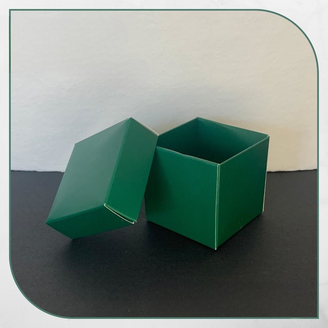 5x5x5 YEŞİL KOMPLE KARTON KUTU