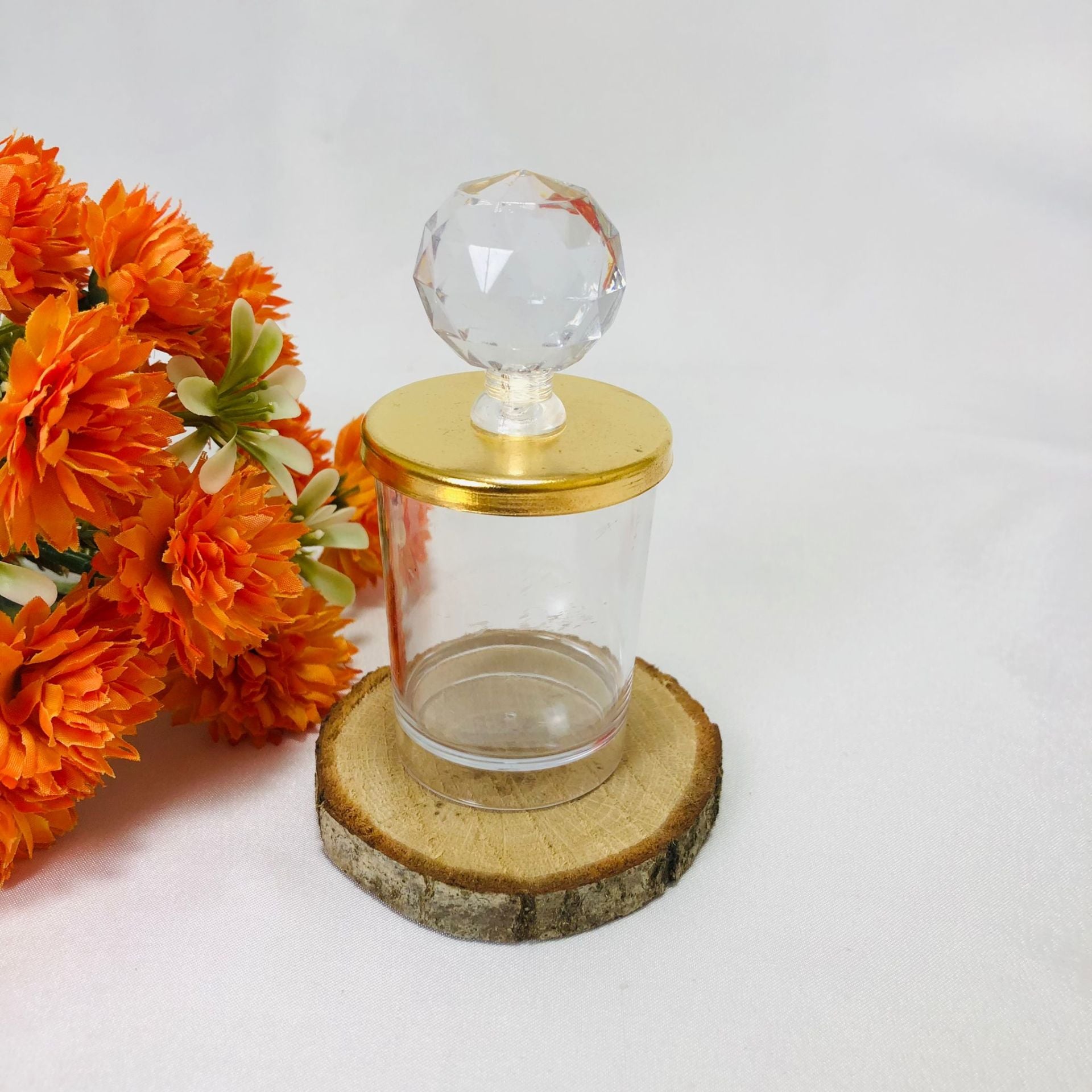 MİKA SHAT BARDAK Boş - Gold - Plastik Kristal Tepe