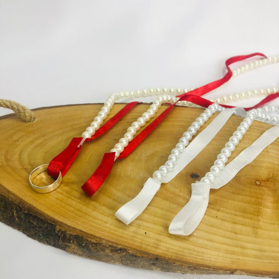 DÖKÜLEN İNCİ BONCUK SÖZ NİŞAN KURDELESİ