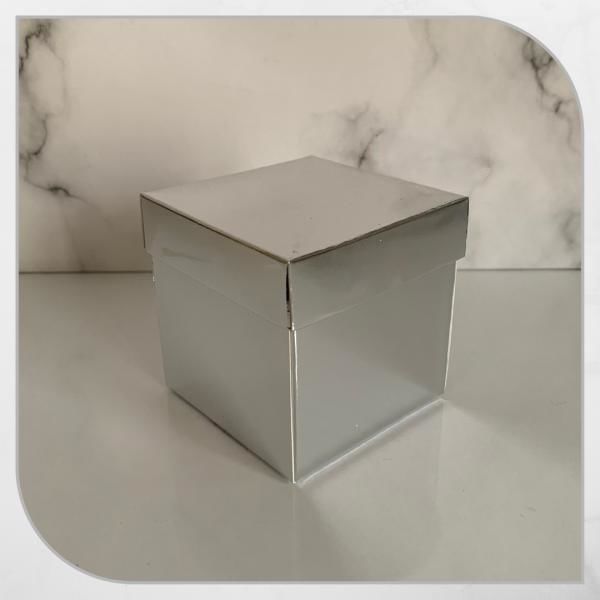 7x7x7 GÜMÜŞ KOMPLE KARTON KUTU