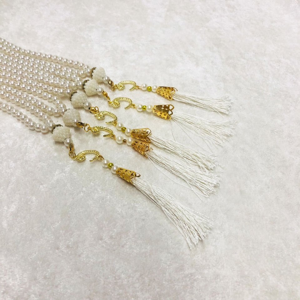 İNCİ TESBİH KREM 6mm