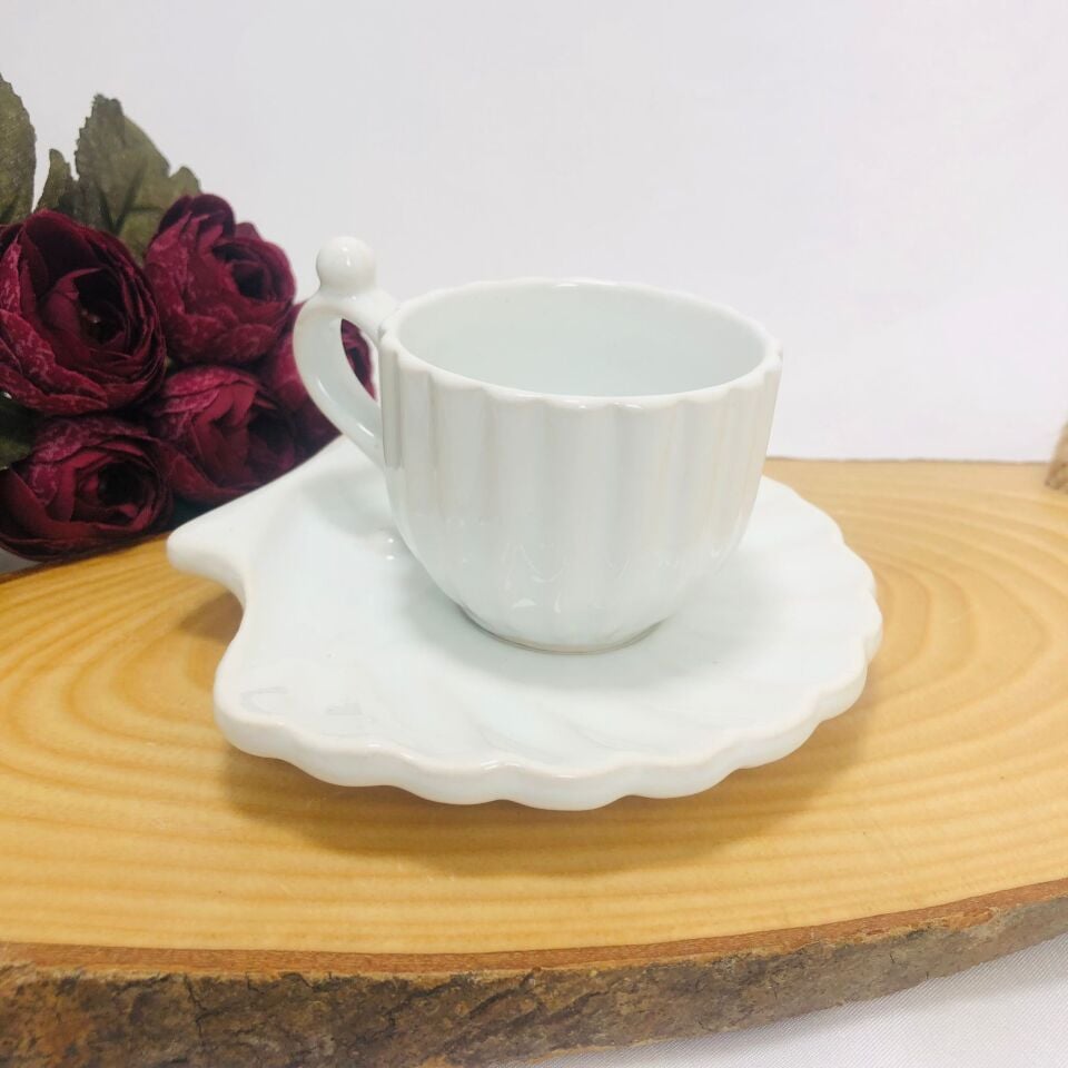 OYSTER COFFEE CUP GROOM COFFEE CUP