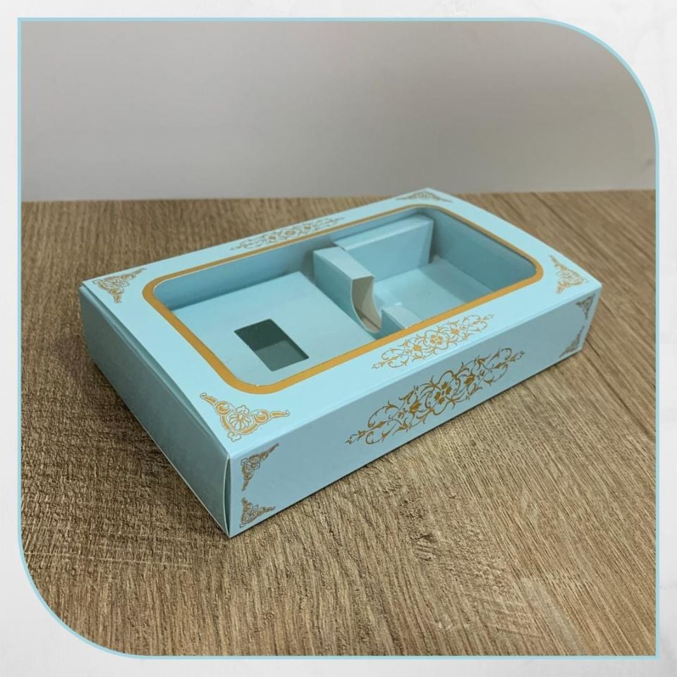 9x16x3 MAVİ ZİKİRMATİK KUTUSU