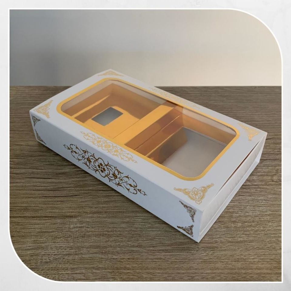 9x16x3 BEYAZ KUTU - GOLD ZİKİRMATİK İÇLİ