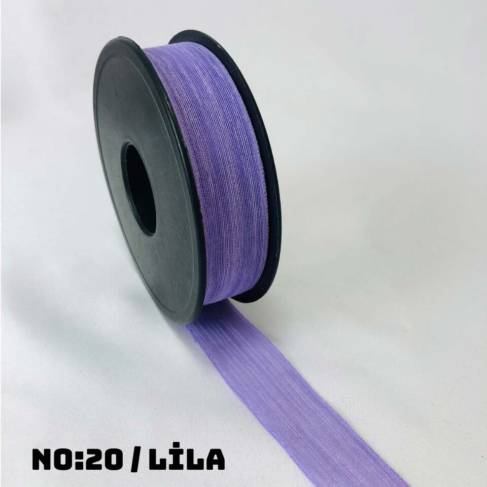 KETEN NOPEL KURDELE 20 METRE NO:20 - LİLA - 10 Adet