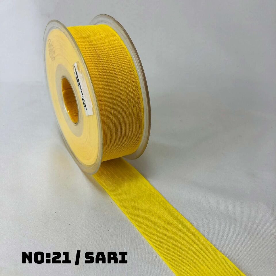 KETEN NOPEL KURDELE 20 METRE NO:21 - SARI - 10 Adet