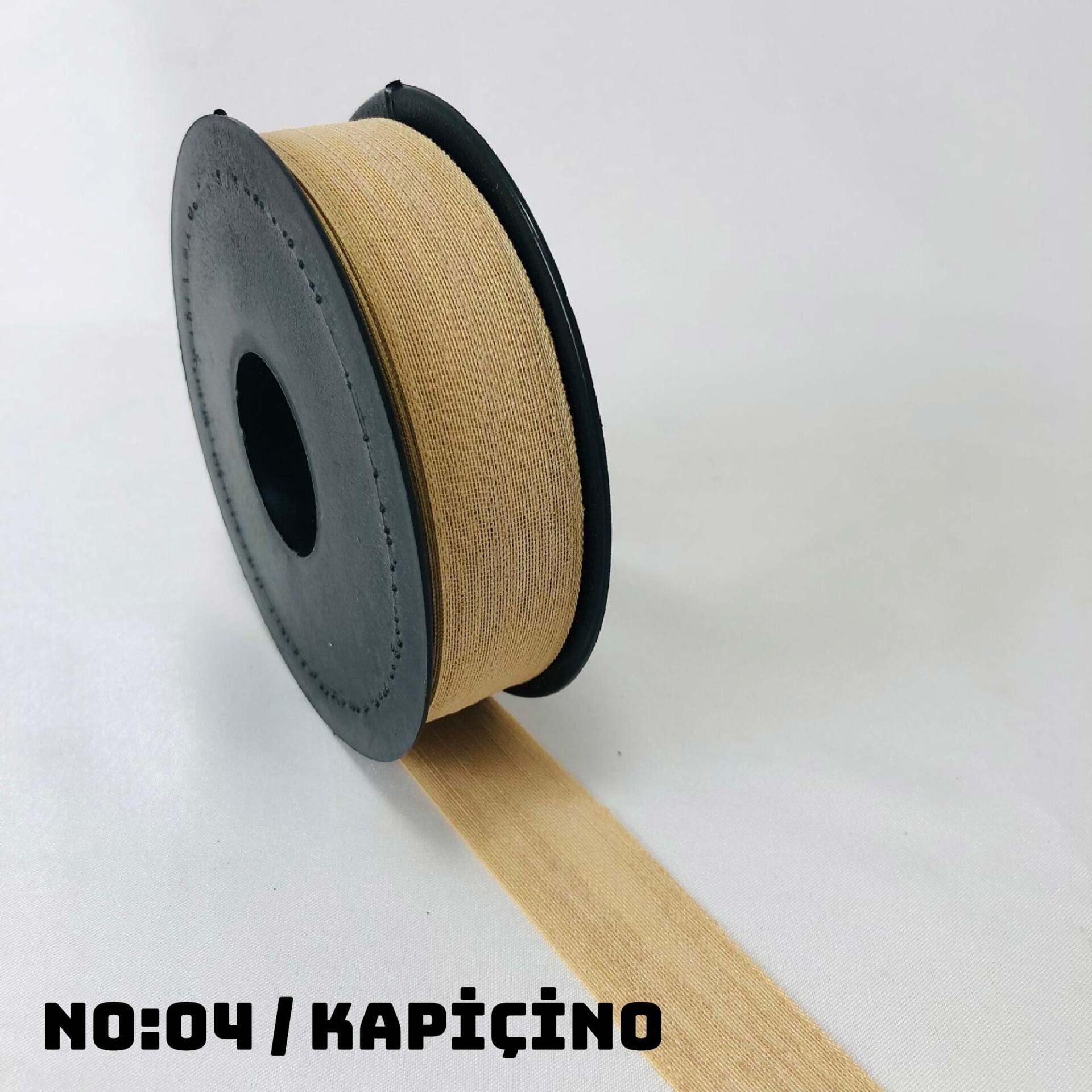 KETEN NOPEL KURDELE 20 METRE NO:4 - KAPİÇİNO - 10 Adet