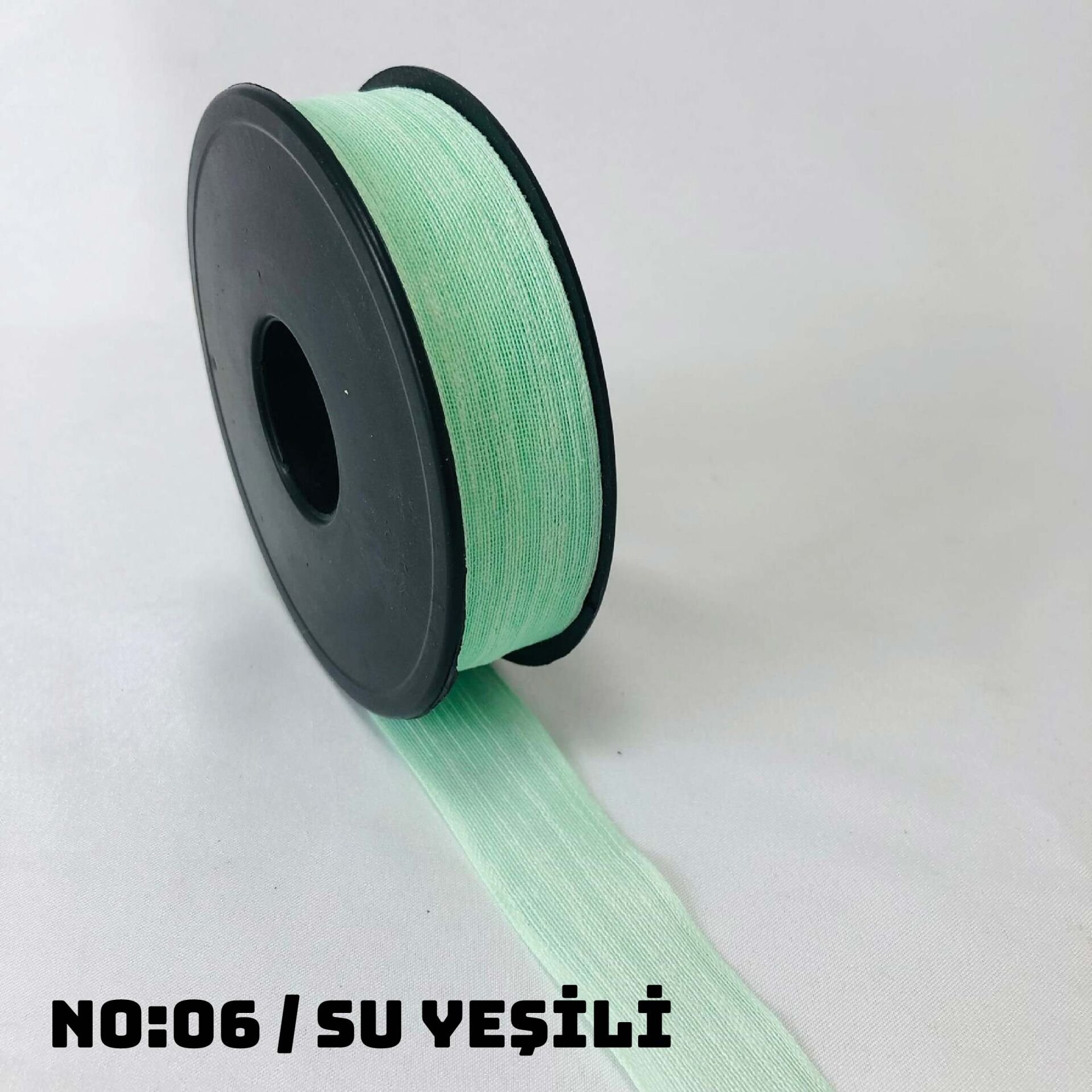 KETEN NOPEL KURDELE 20 METRE NO:6 - SU YEŞİLİ - 10 Adet
