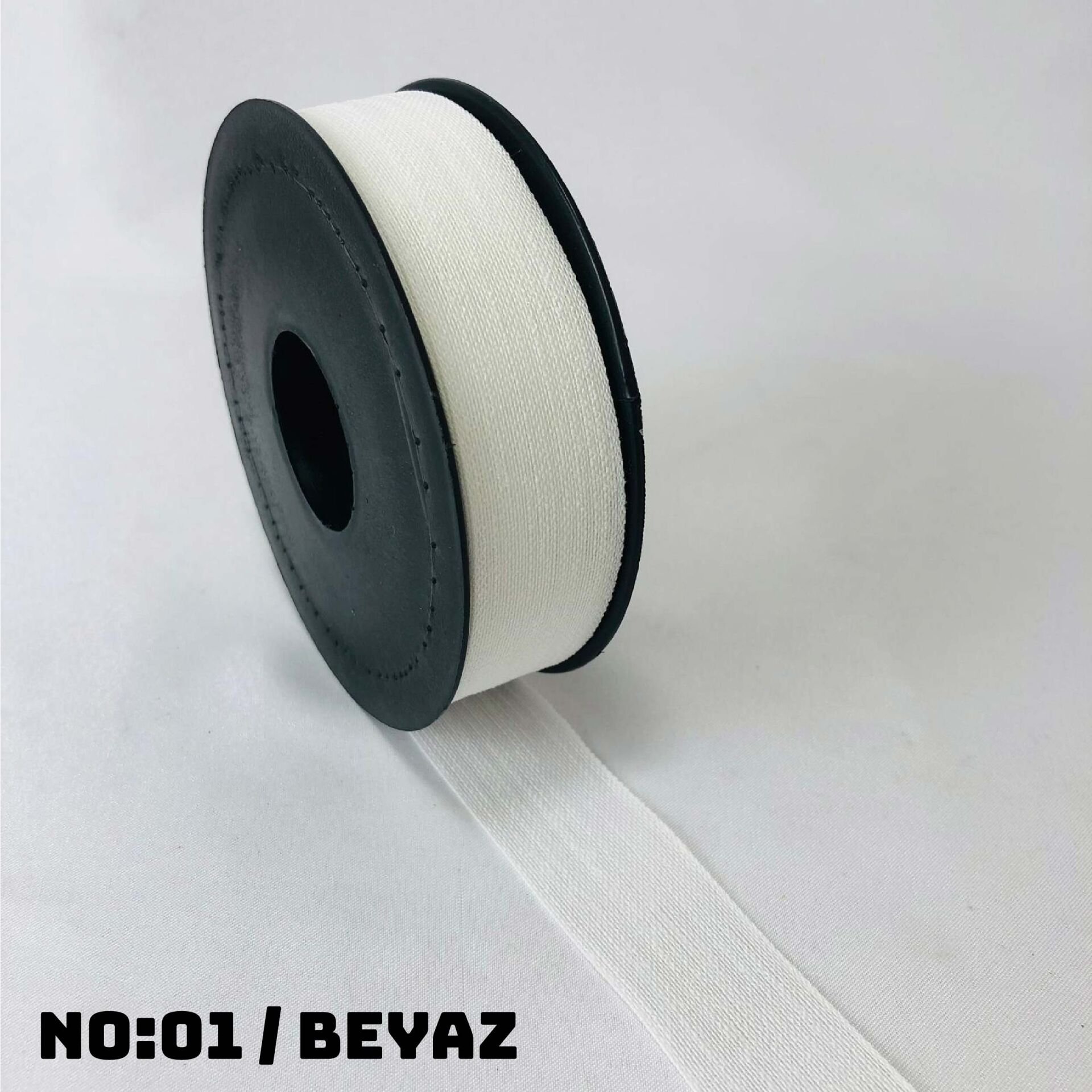 KETEN NOPEL KURDELE 20 METRE NO:1 - BEYAZ - 1 Adet