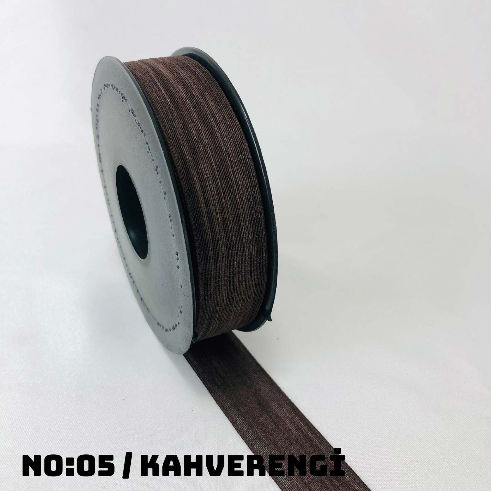 KETEN NOPEL KURDELE 20 METRE NO:5 - KAHVERENGİ - 1 Adet