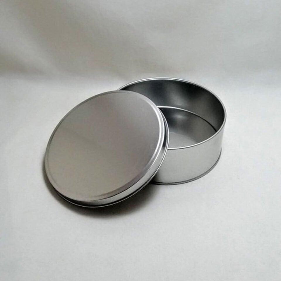 TENEKE METAL KUTU YUVARLAK 21cm