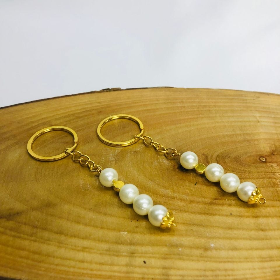 SIRALI İNCİ ANAHTARLIK