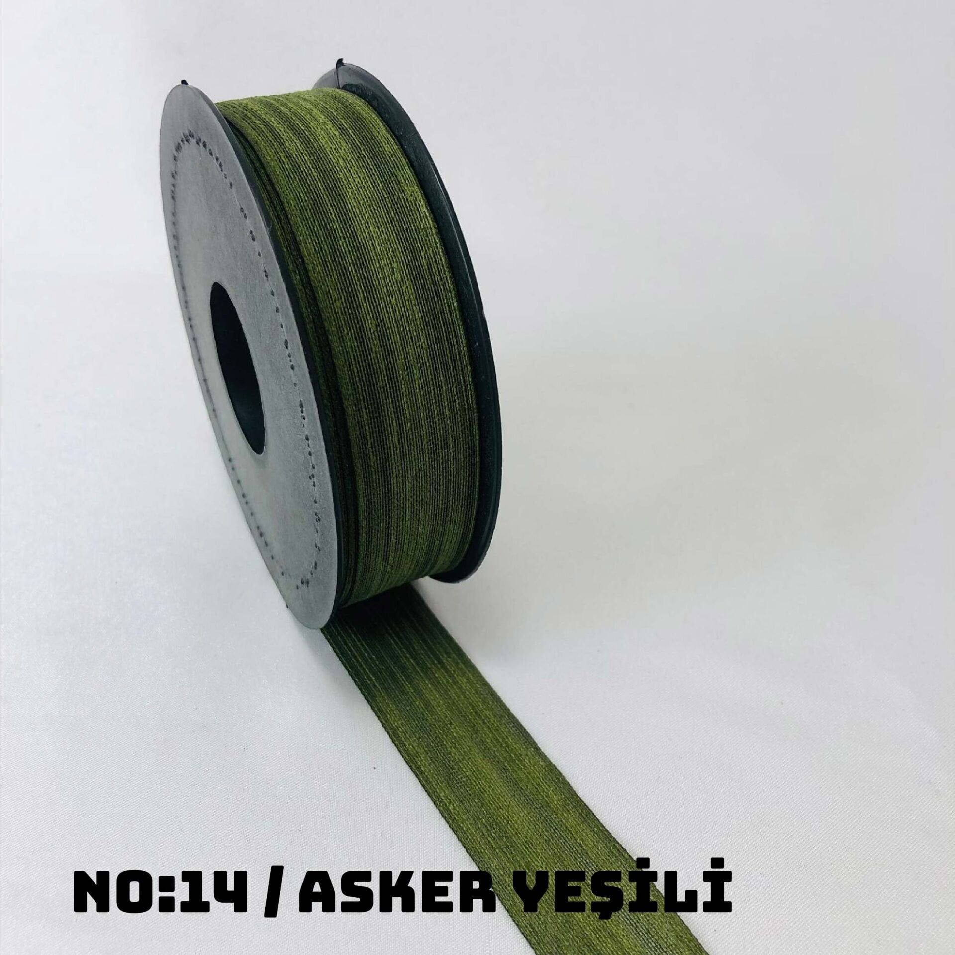 KETEN NOPEL KURDELE 20 METRE NO:14 - ASKER YEŞİLİ - 1 Adet