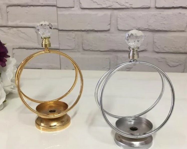 METAL ŞAMDAN İSİMLİK KRİSTAL TEPELİ 10cm