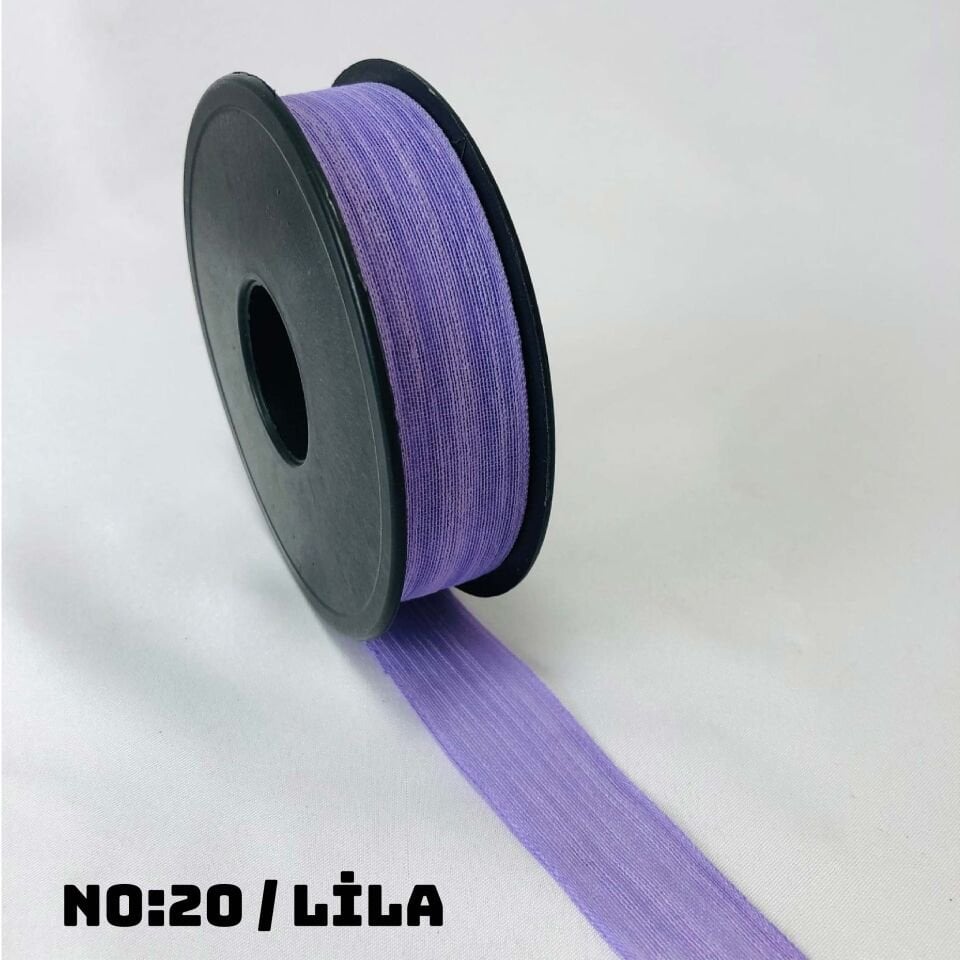 KETEN NOPEL KURDELE 20 METRE NO:20 - LİLA - 1 Adet