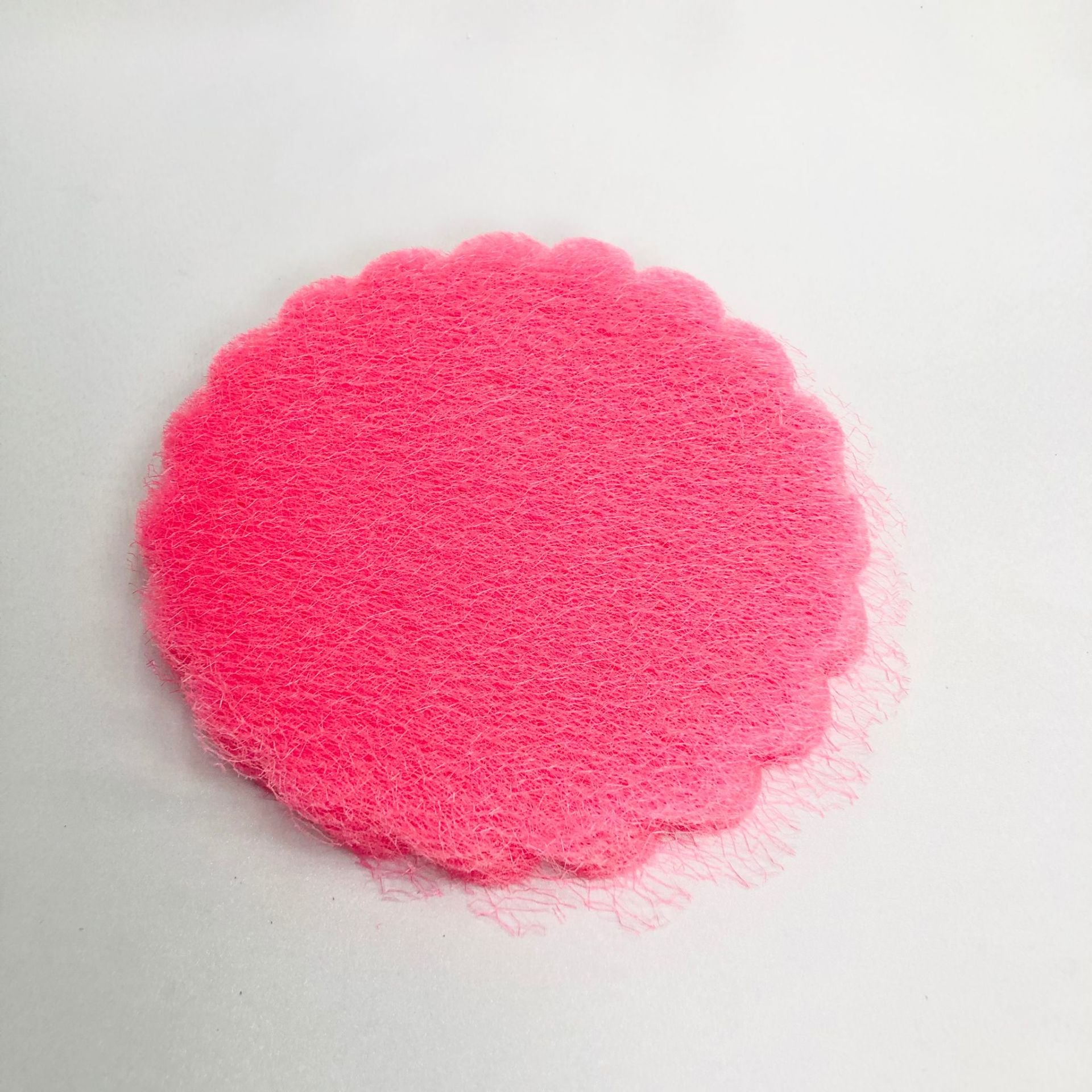 ELYAF ORGANZE YUVARLAK 22cm Pembe