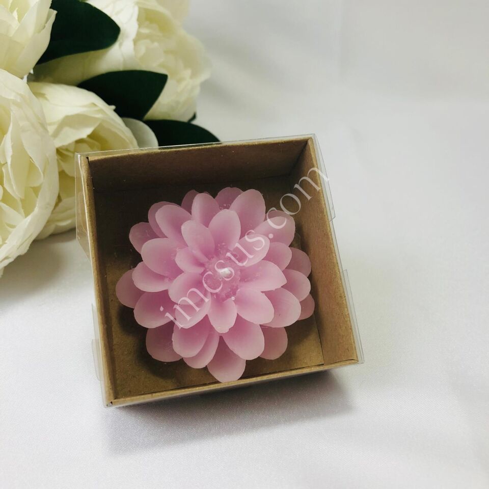 LOTUS MUM ALT KRAFT ASETAT KUTULU 1 Paket(12 Adet) - Pembe