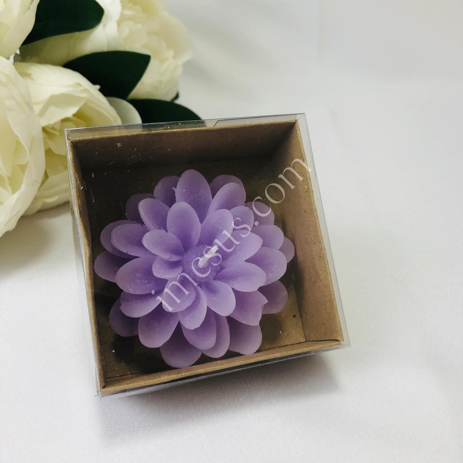 LOTUS MUM ALT KRAFT ASETAT KUTULU 1 Paket(12 Adet) - Lila