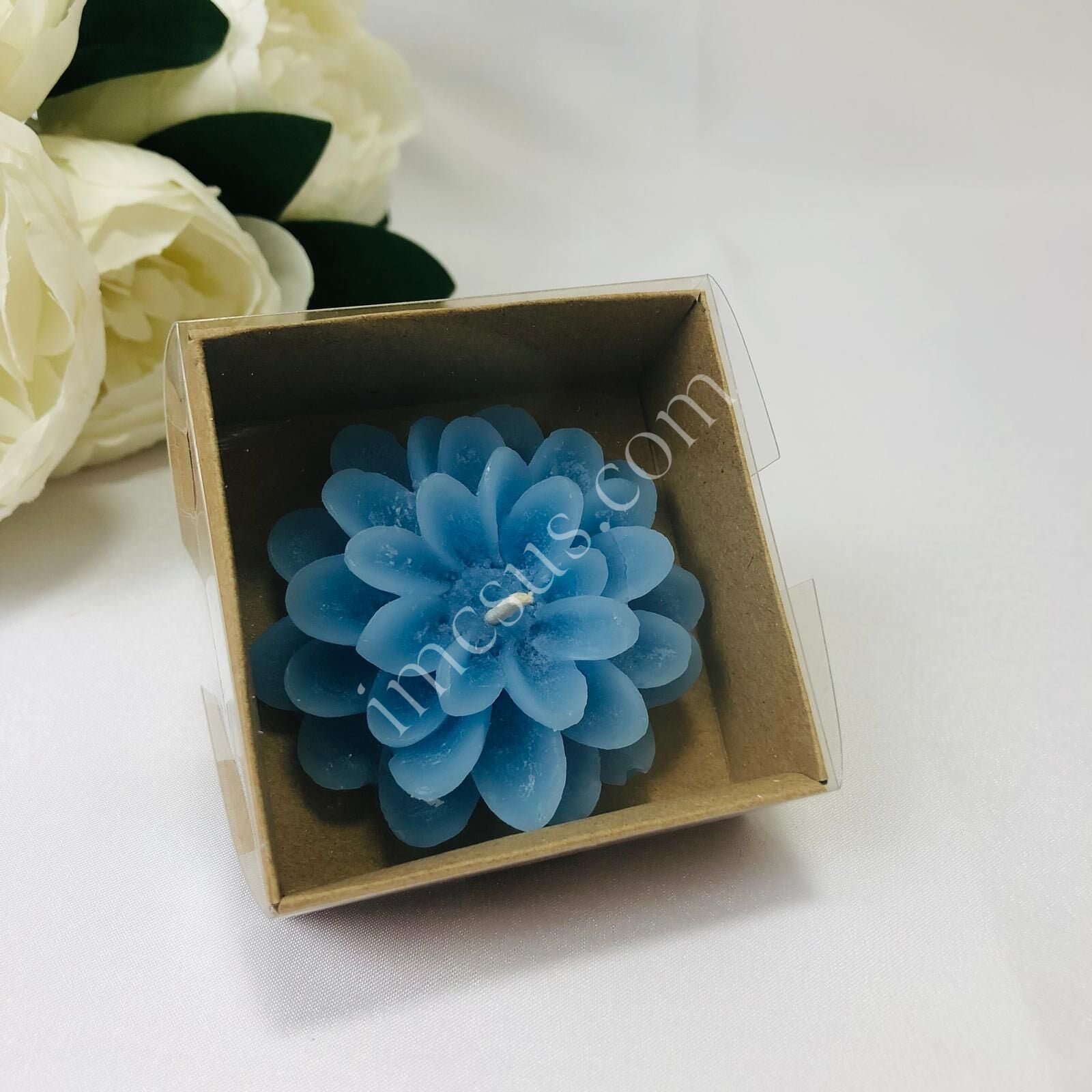 LOTUS MUM ALT KRAFT ASETAT KUTULU 1 Paket(12 Adet) - Mavi
