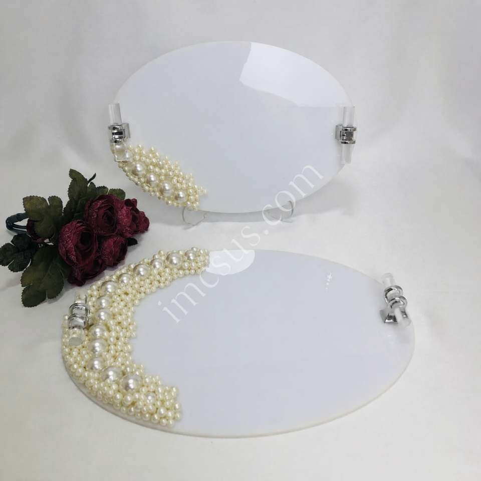 İNCİLİ MOBLEN TESPİ OVAL GOLD