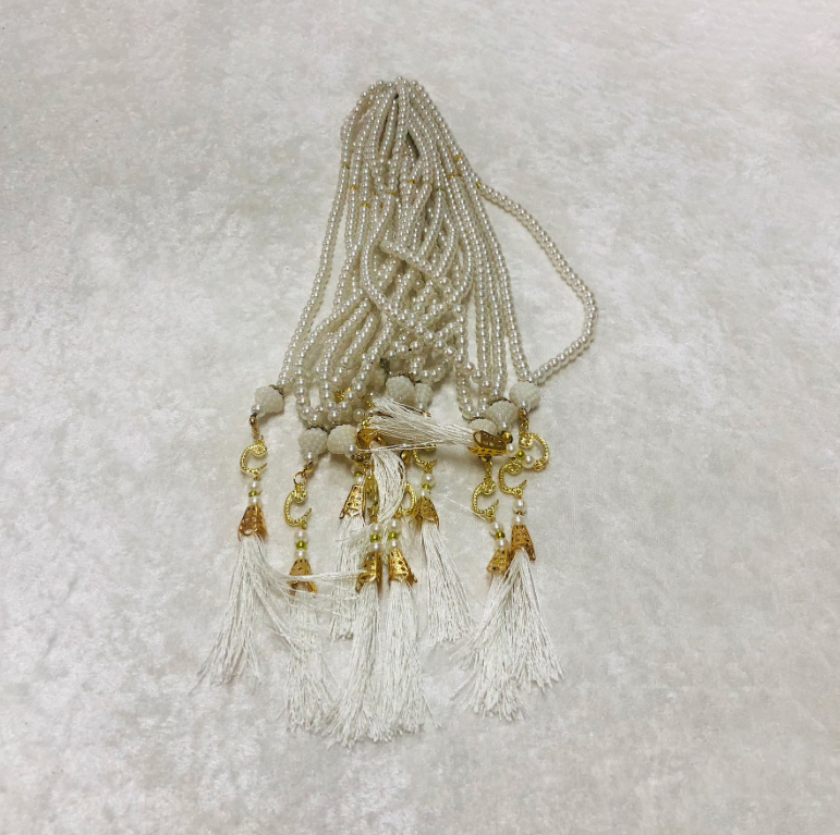 PLASTİK TESBİH KREM 10'LU 6mm