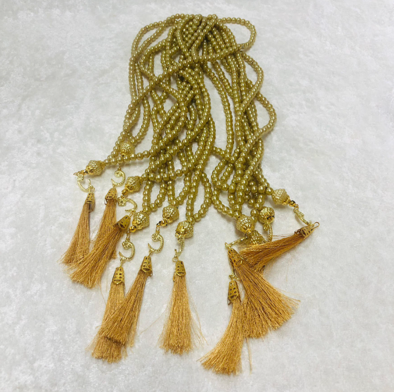 PLASTİK TESBİH VİZYON RENK 10'LU 6mm