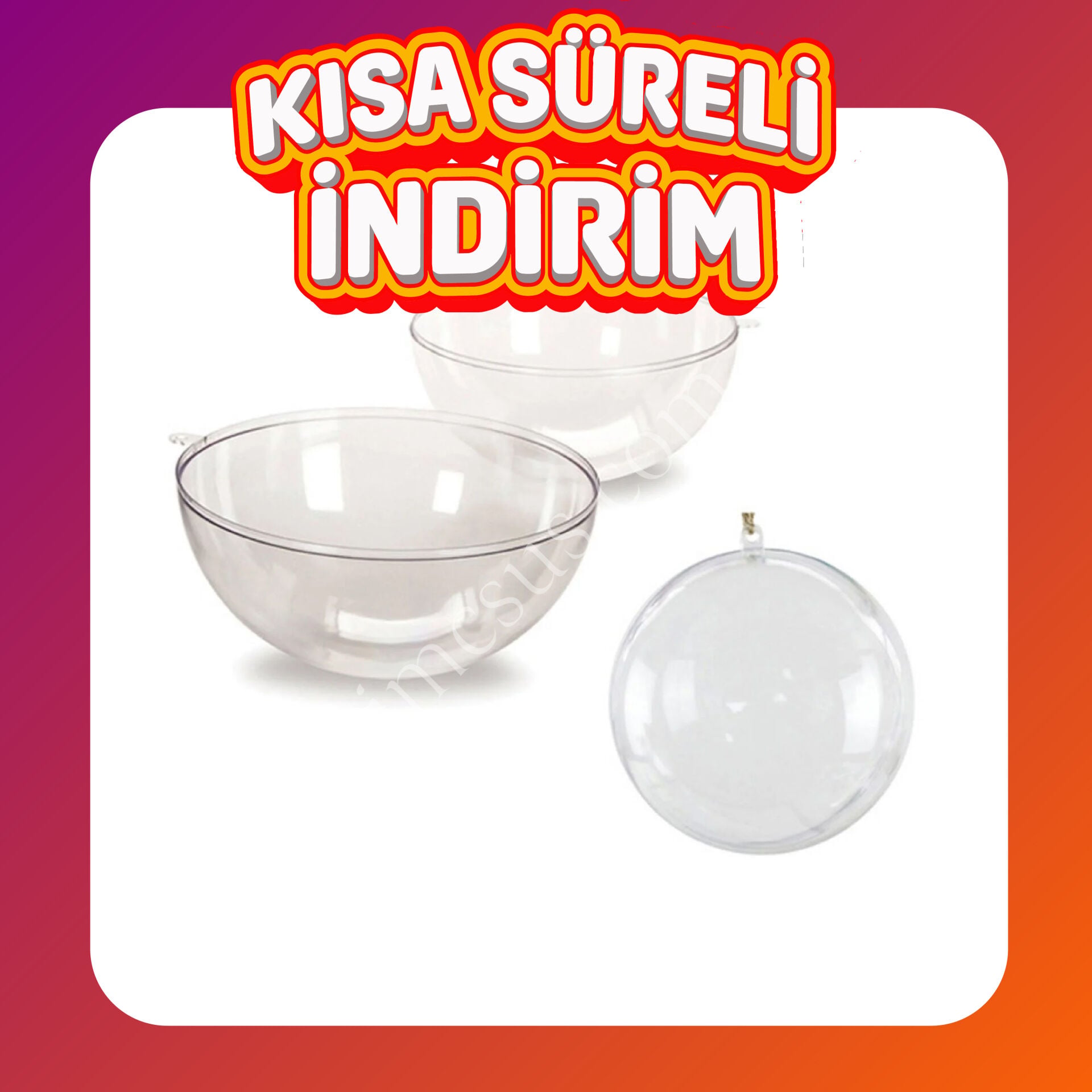 MİKA KÜRE 6cm 24'LU PAKET KAMPANYA
