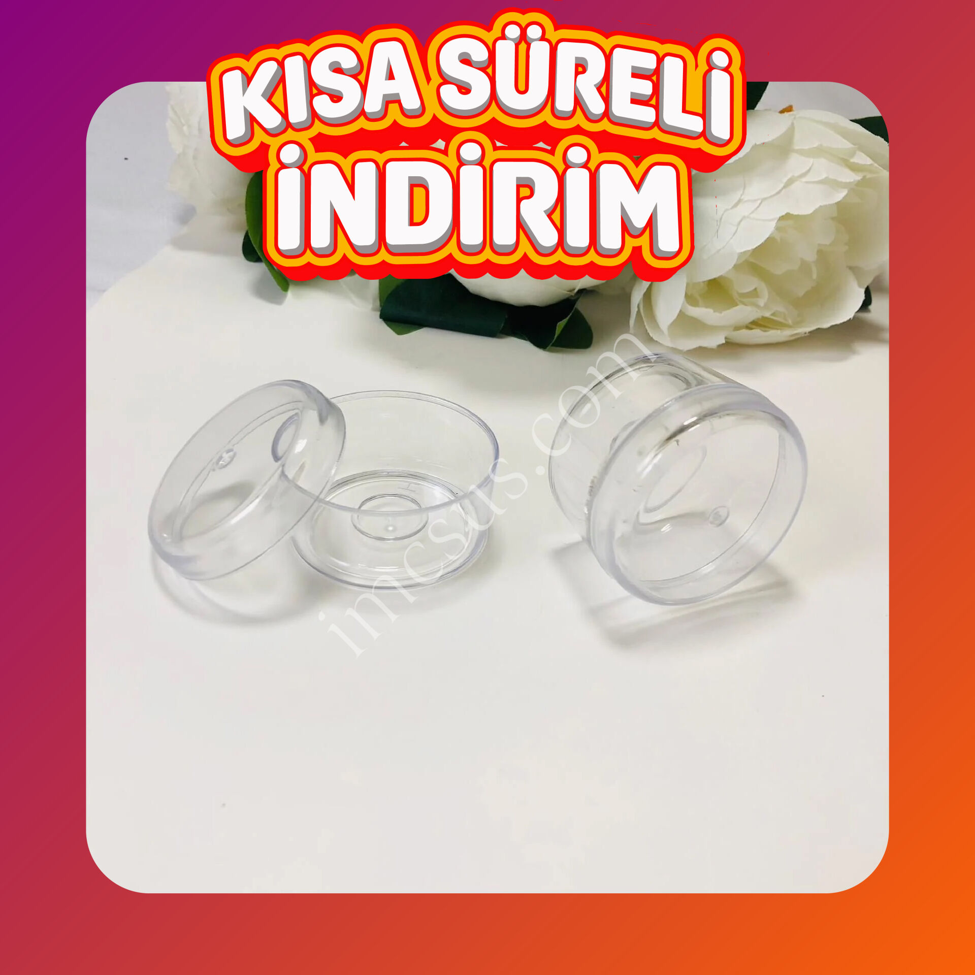 KAPAKLI MİKA KAP KAPSÜL KAMPANYA