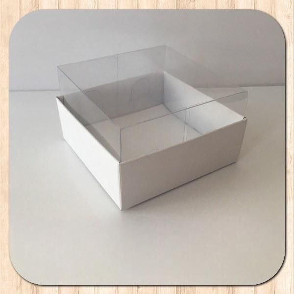 8x8x4 ALTI  BEYAZ ÜSTÜ ASETAT KUTU