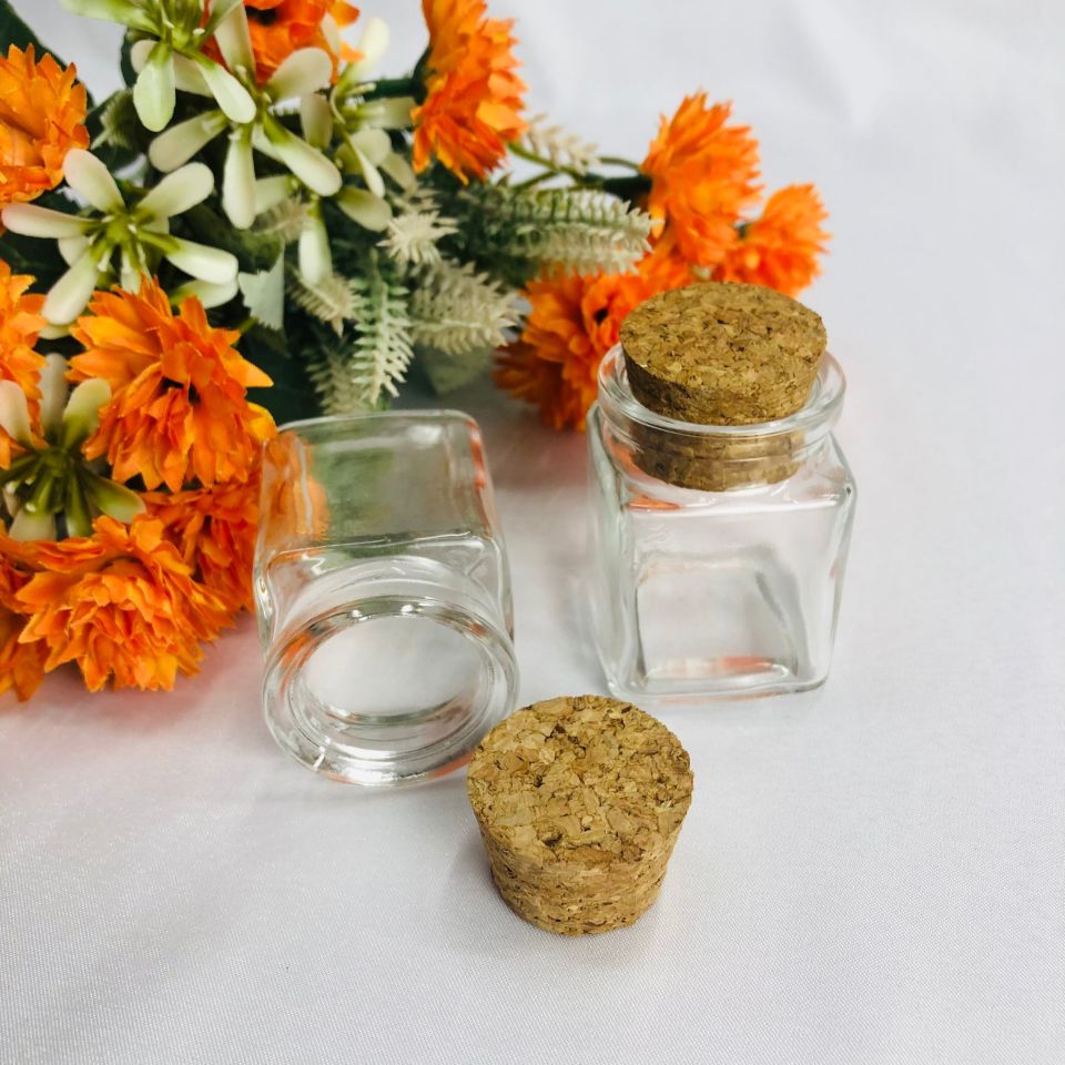 CAM ŞİŞE KARE MANTAR TIPALI 50cc (1119)