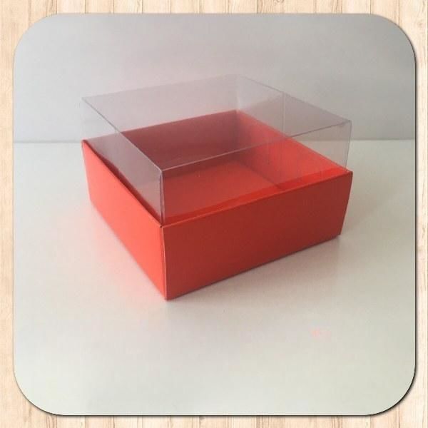 8x8x4 ALTI KIRMIZI ÜSTÜ ASETAT KUTU