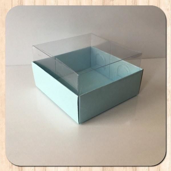 8x8x4 ALTI MAVİ ÜSTÜ ASETAT KUTU