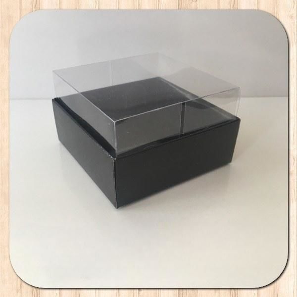 8x8x4 ALTI SİYAH ÜSTÜ ASETAT KUTU