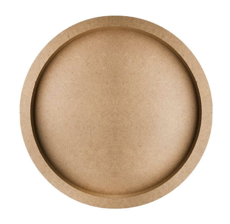KAPI SÜSÜ AHŞAP ÇEMBER AHŞAP PANO 30cm 1 Adet