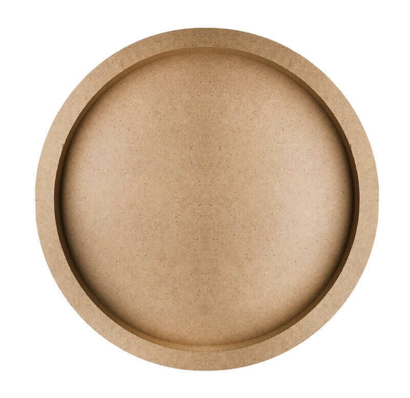 KAPI SÜSÜ AHŞAP ÇEMBER AHŞAP PANO 30cm