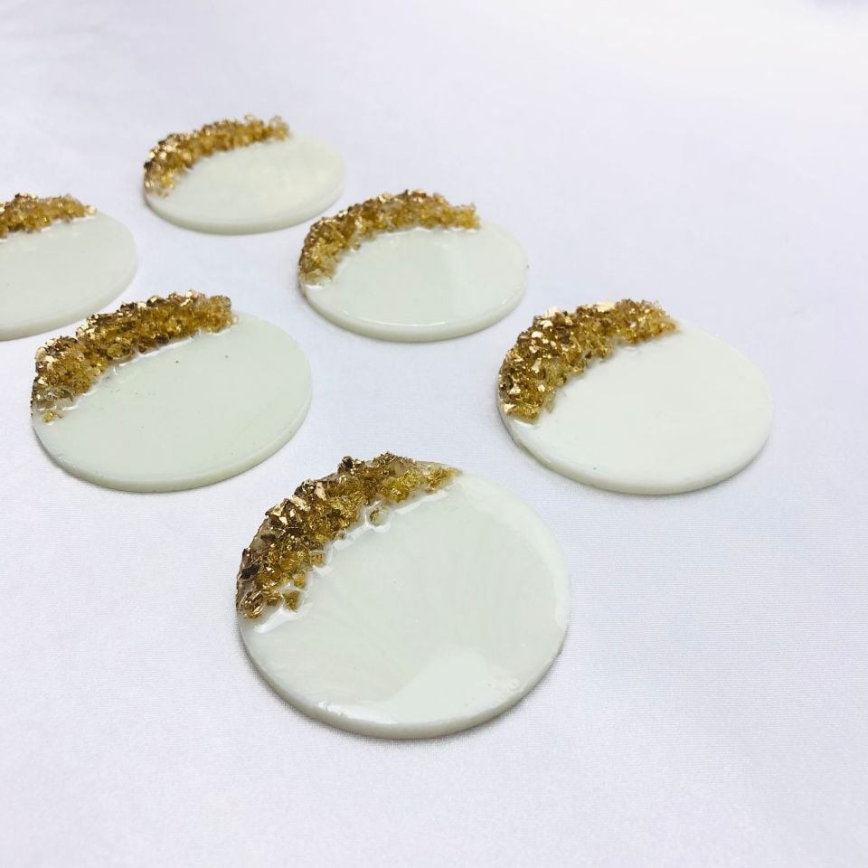 EPOKSİ KARIŞIM MAGNET GOLD TAŞLI YUVARLAK