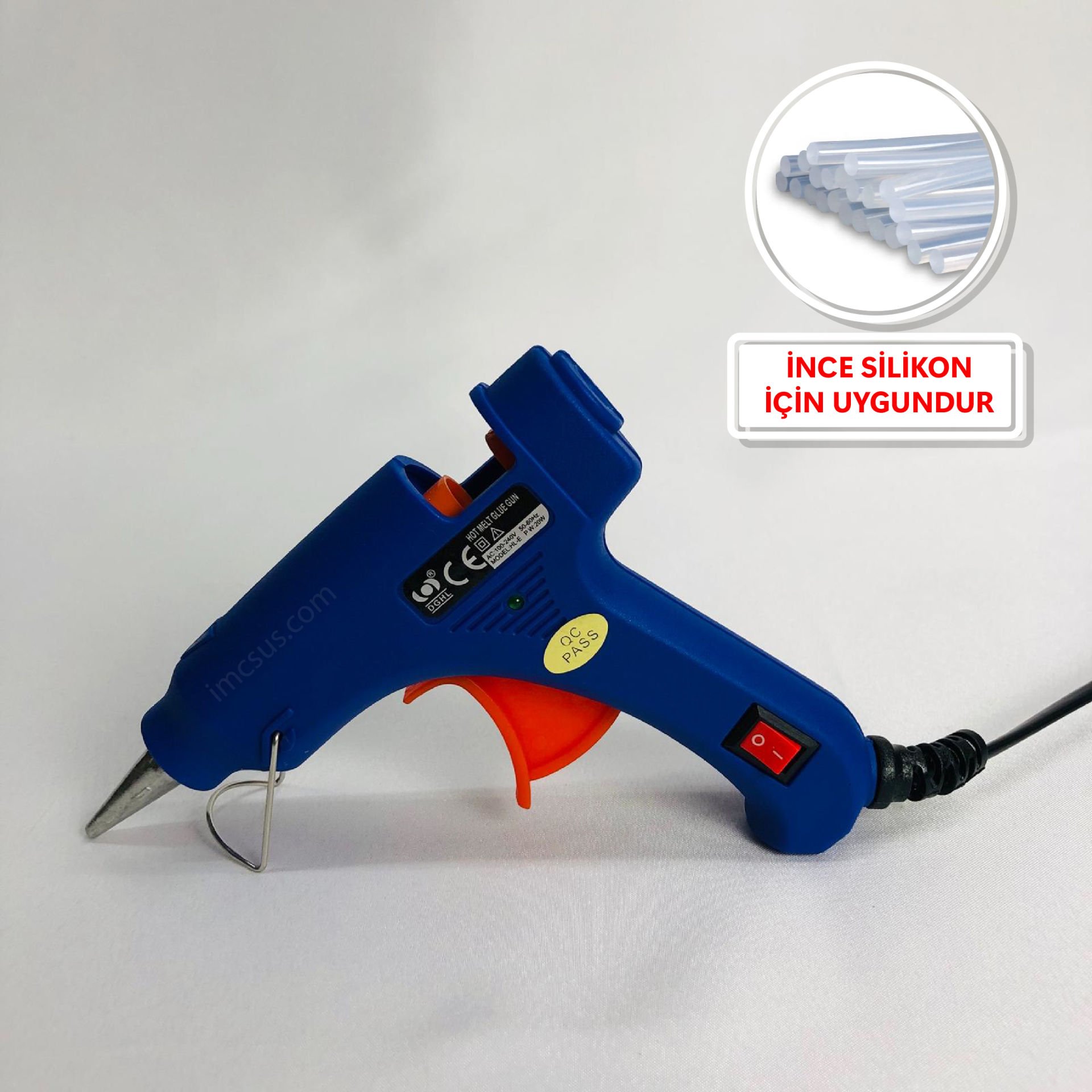İNCE SICAK SİLİKON TABANCASI 20Watt