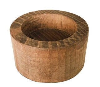 AHŞAP KÜTÜK TEALİGHT MUMLUK YUVARLAK 5*3cm