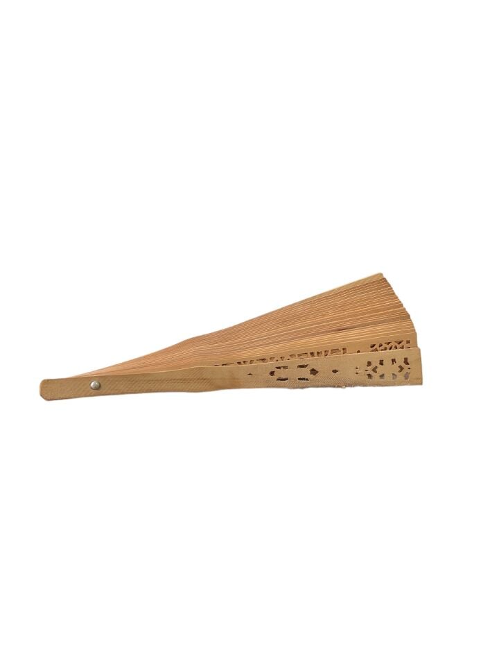 AHŞAP YELPAZE 34*20cm