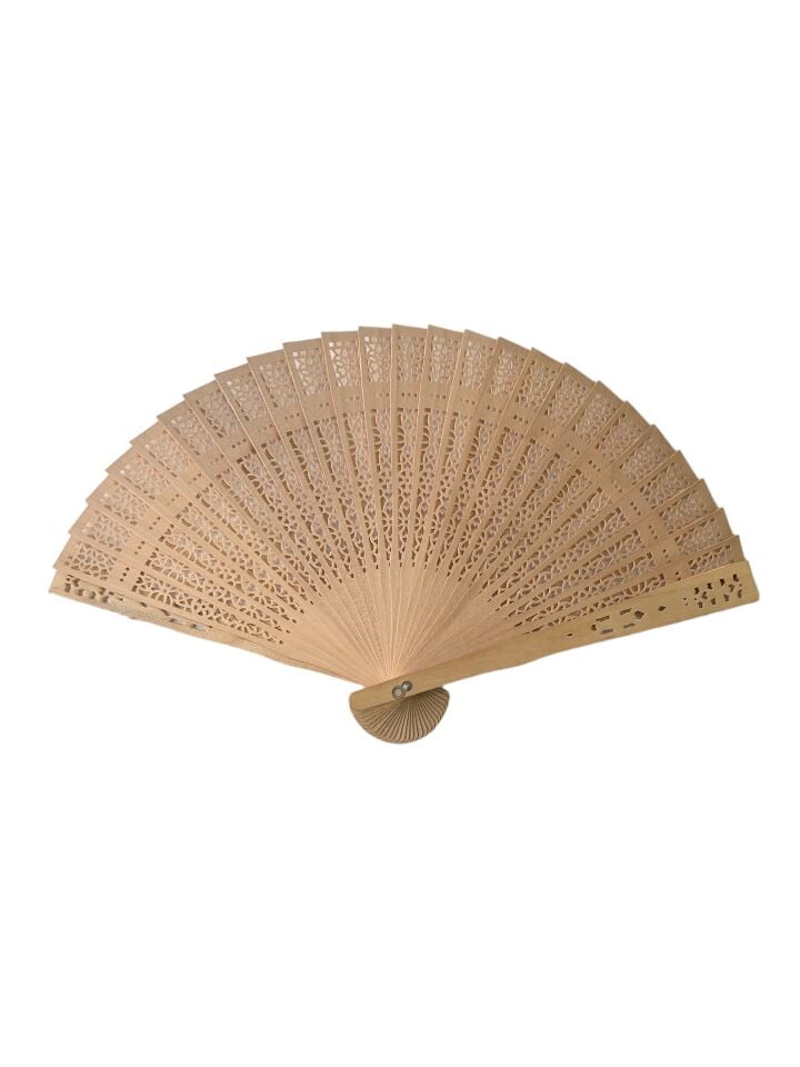 AHŞAP YELPAZE 34*20cm