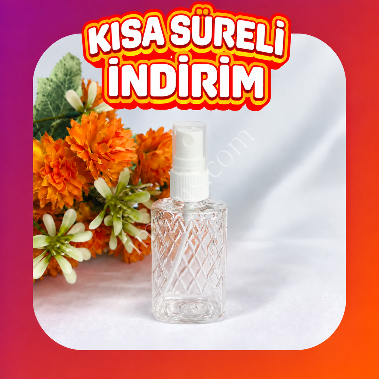 PVC ŞİŞE BAKLAVA SPREY KAPAK 50cc