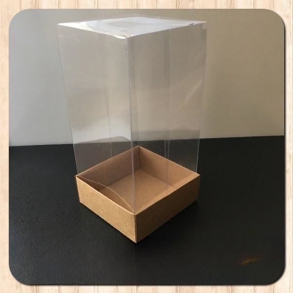 8x8x16 ALTI KRAFT ÜSTÜ ASETAT KUTU