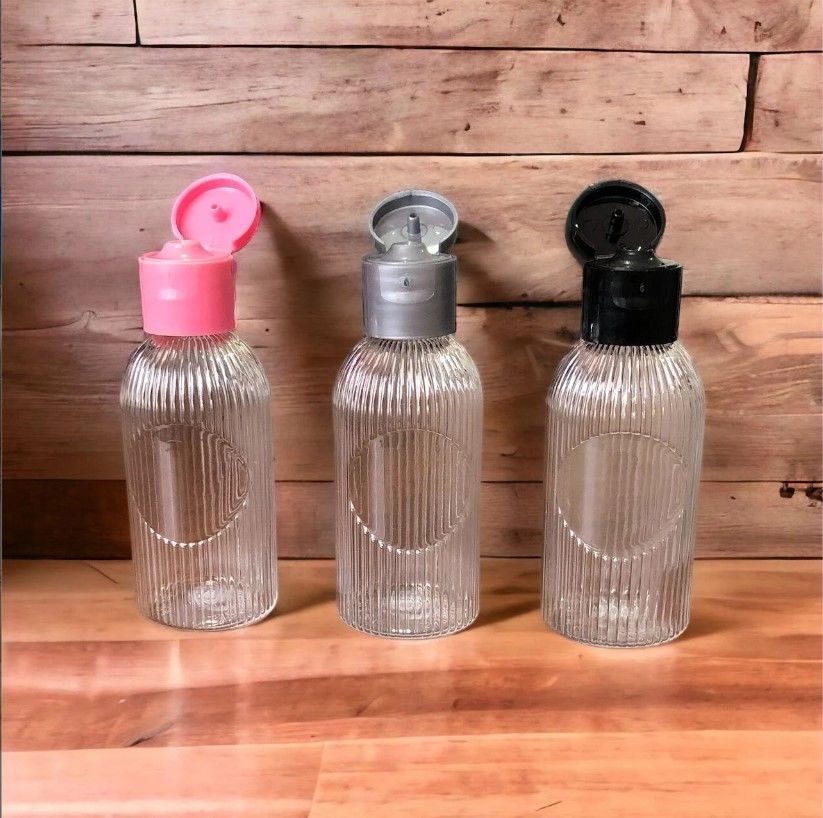 PVC DÖKME ŞİŞE YUVARLAK ETİKET 50cc
