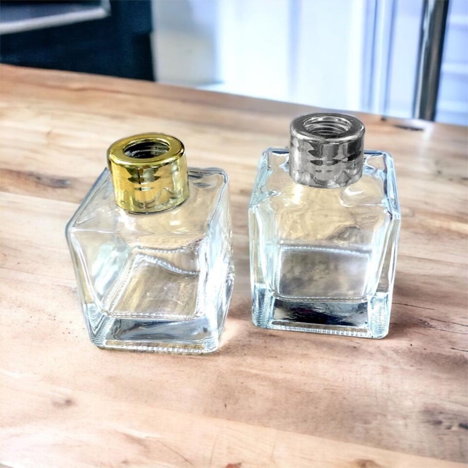 CAM ŞİŞE KARE BAMBU ODA KOKUSU 100cc