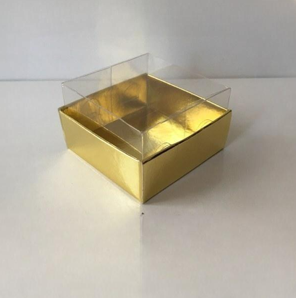 5x5x3 ÖLÇÜLÜ ALTI GOLD ÜST ASETAT KUTU