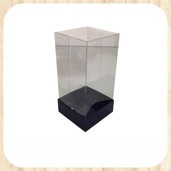 8x8x16 ALTI LACİVERT ÜSTÜ ASETAT KUTU